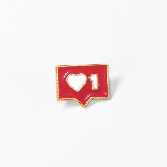 1 Like | Collectible Pin - Velora Luxury Fashion