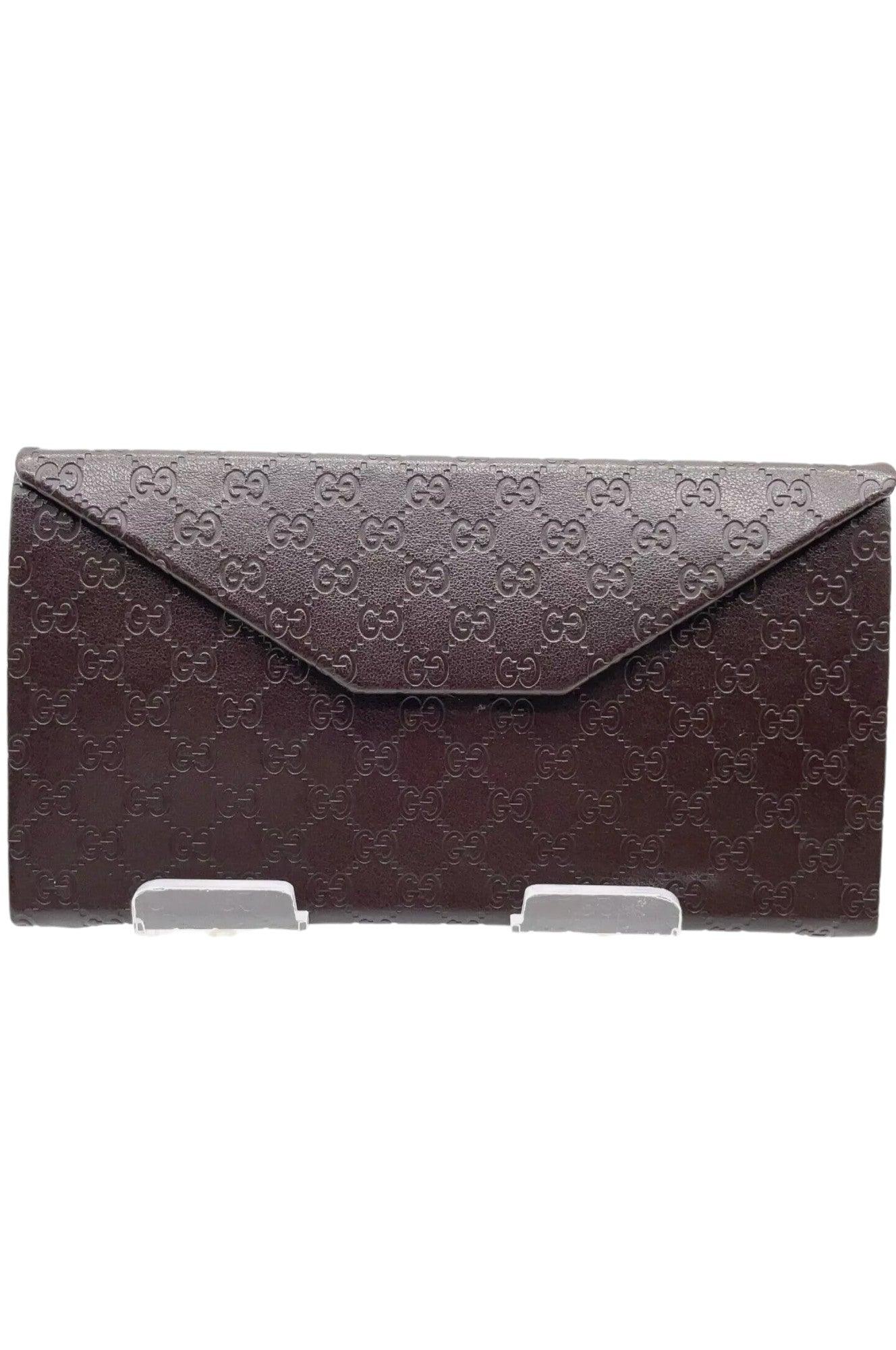 Gucci Micro GG Brown Glasses Case SK080071 - Velora