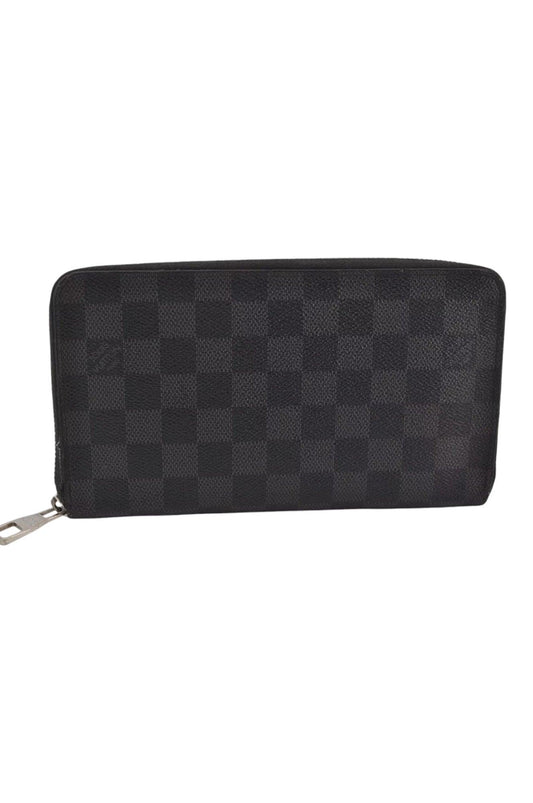 Louis Vuitton Damier Graphite Zippy Organizer Wallet N63077 LV 8122K - Velora