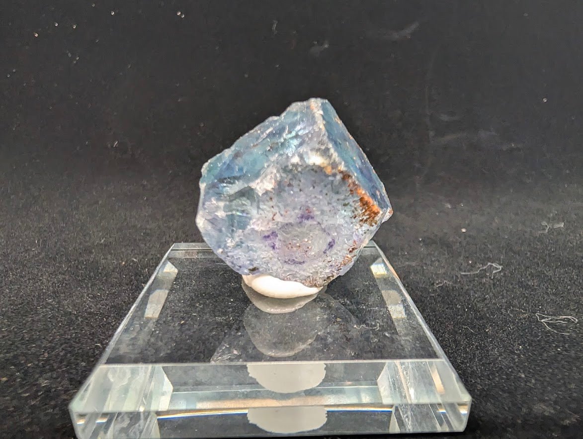 1in. Fluorite Cube with Pyrite – Yaogangxian, China (YGX)
