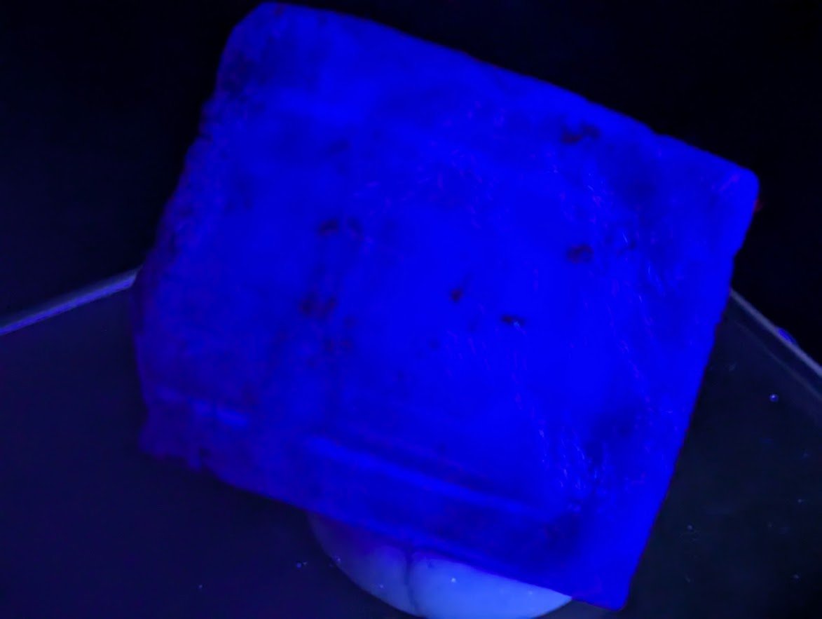 1in. Fluorite Cube with Pyrite – Yaogangxian, China (YGX)