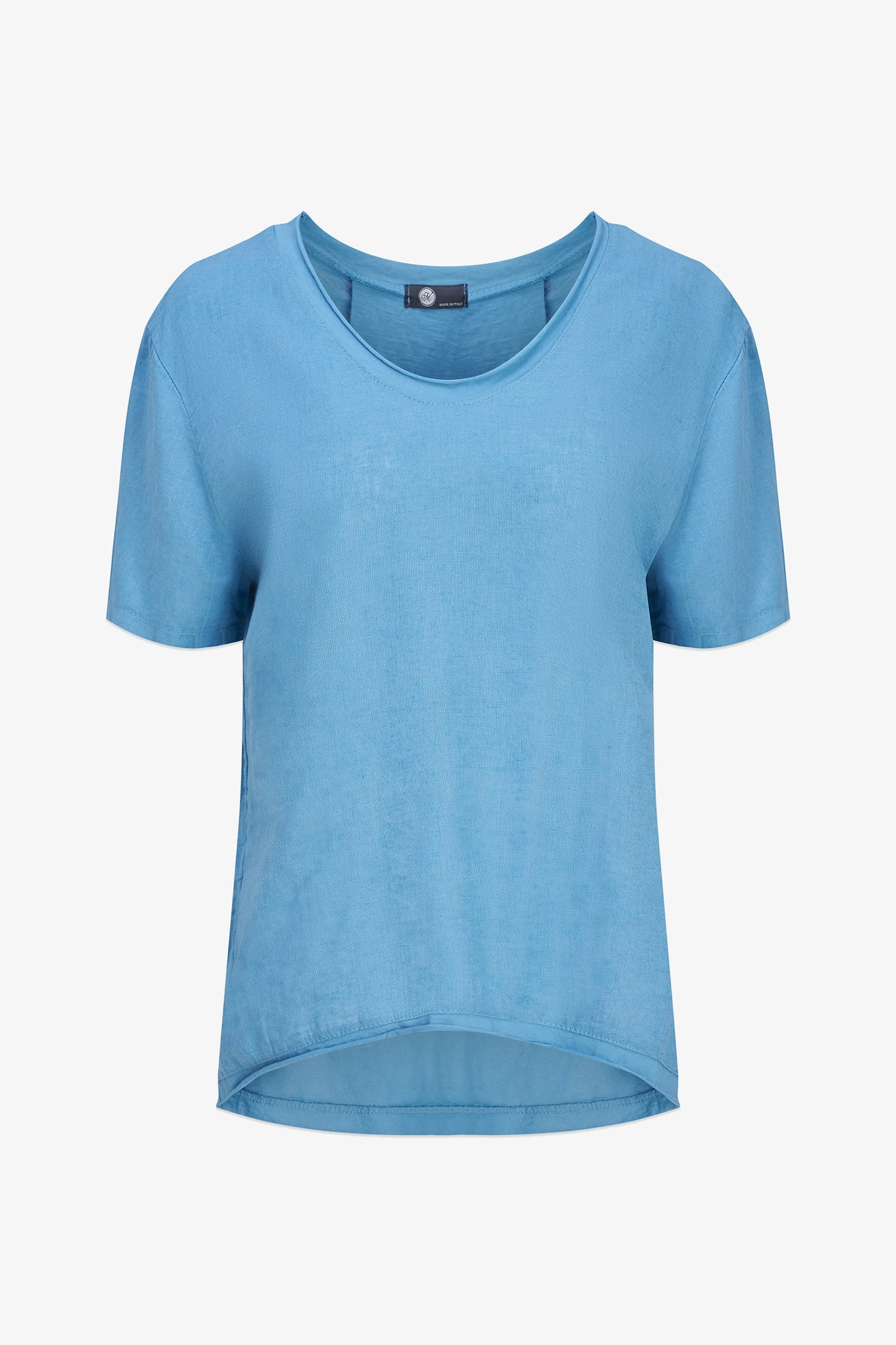 Women's Knit Woven Combo Top