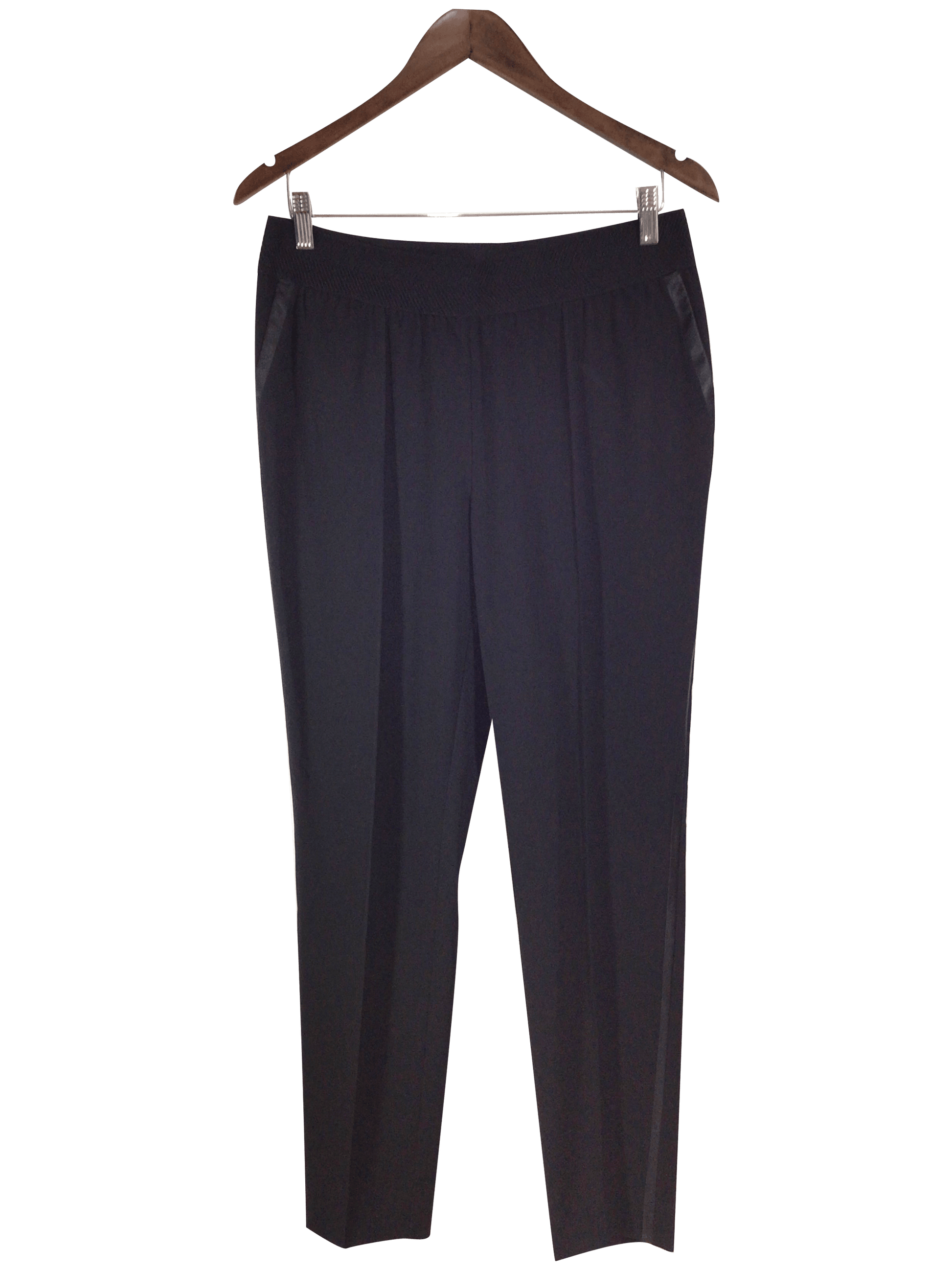 CHATEAU Women Trousers Regular fit in Black - 4 - Velora