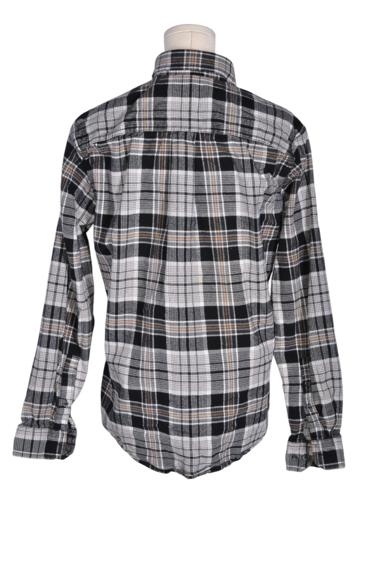 EDDIE BAUER Men Button Down Tops Regular fit in Gray - M - Velora