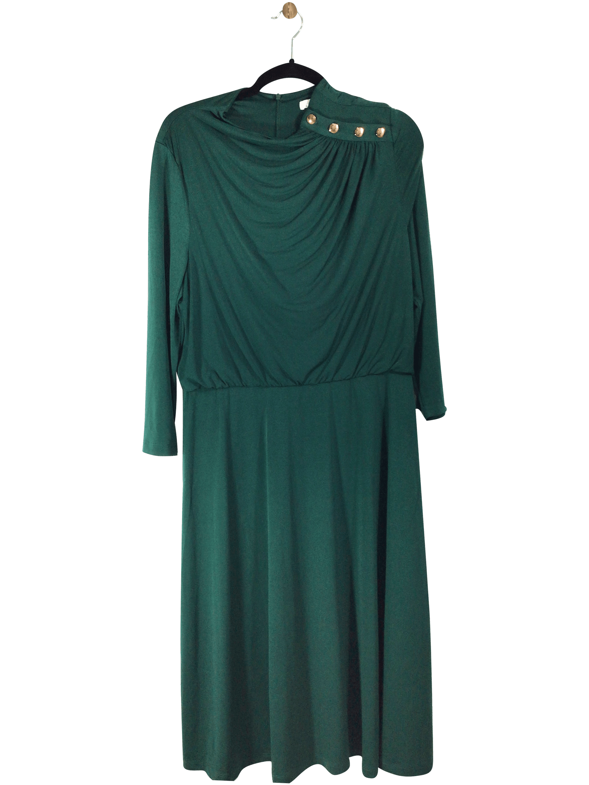 LONDON TIMES Women Maxi Dresses Regular fit in Green - 16 Koop