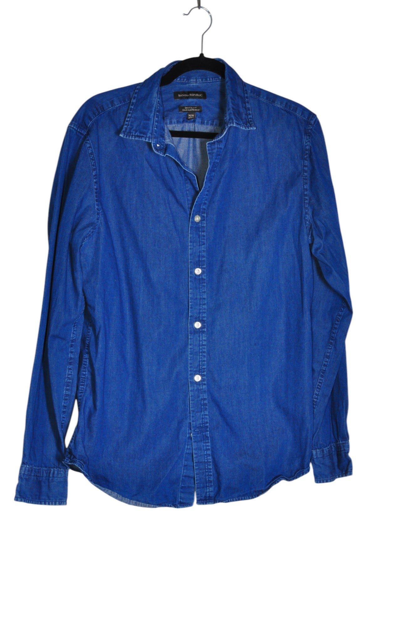 BANANA REPUBLIC Women Button Down Tops Regular fit in Blue - M Koop