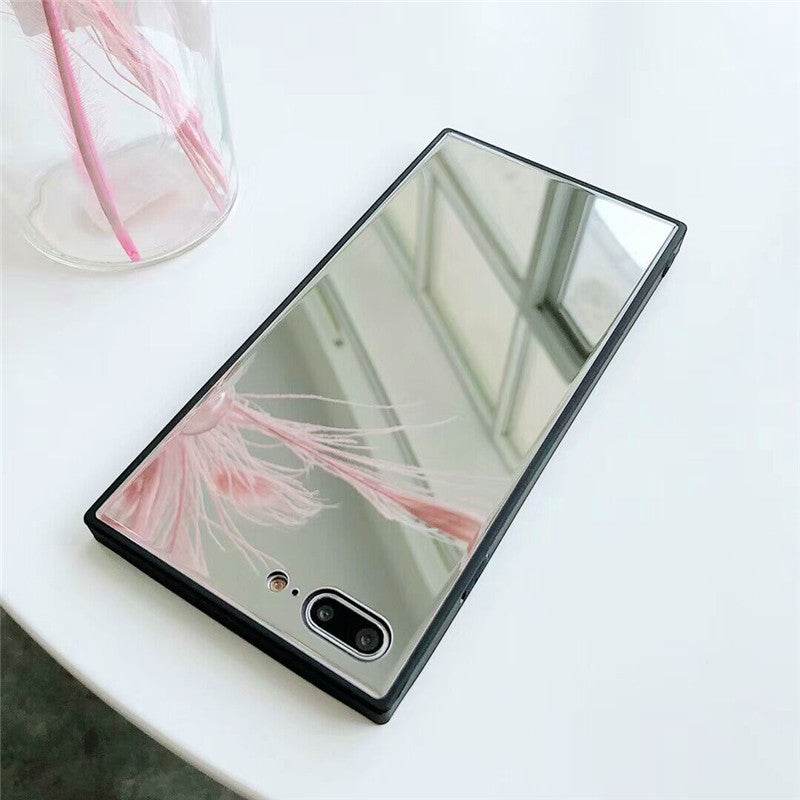 Glass Mirror phone case Women iphone case - Velora