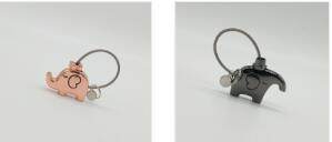 LOVE & FRIENDSHIP ELEPHANT KEYCHAINS - Velora