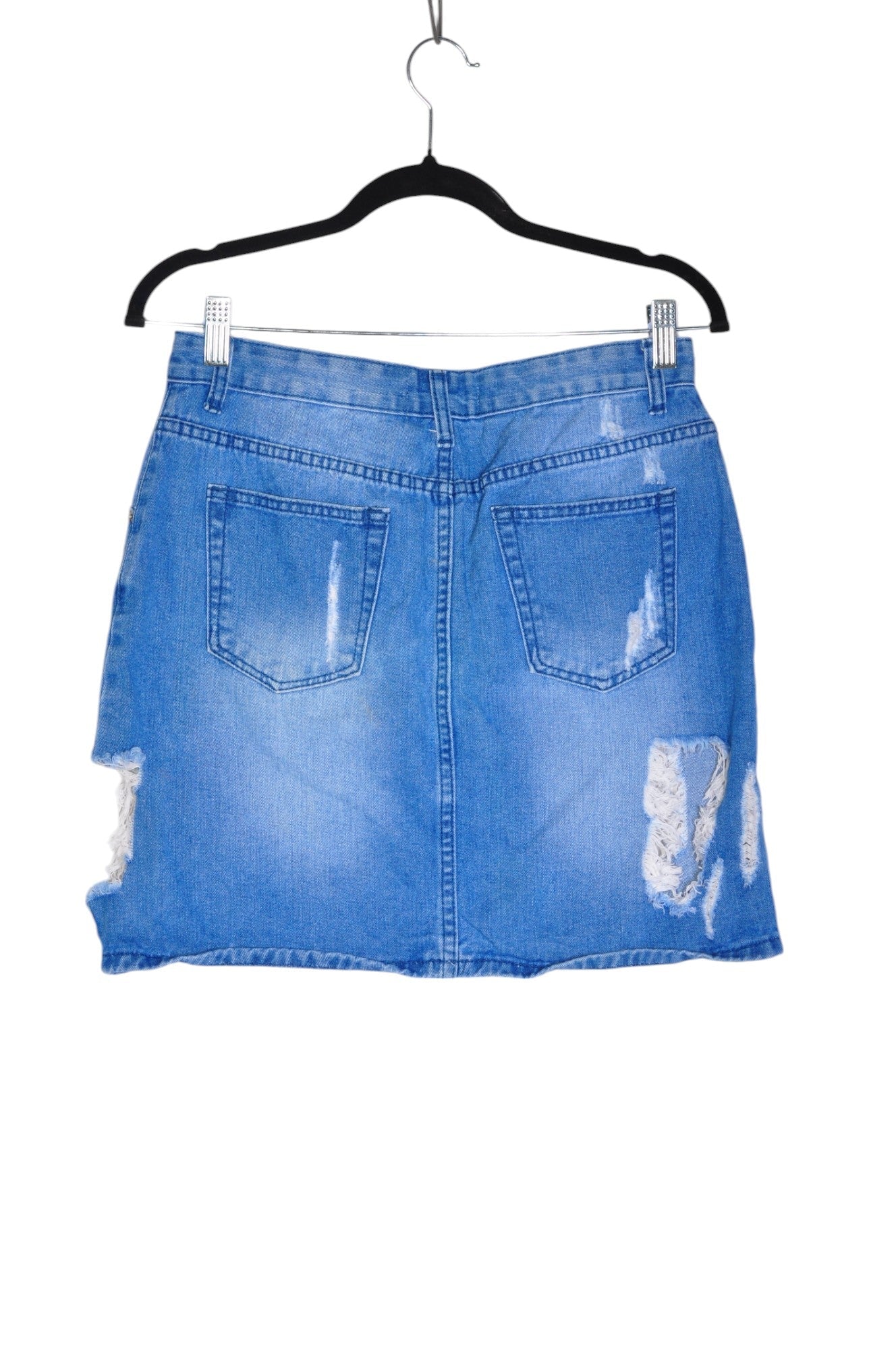 PIXIE + DIAMOND Women Denim Skirts Regular fit in Blue - M - Velora