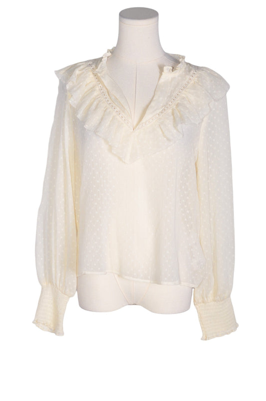 ZARA Women Blouses Regular fit in White - S - Velora