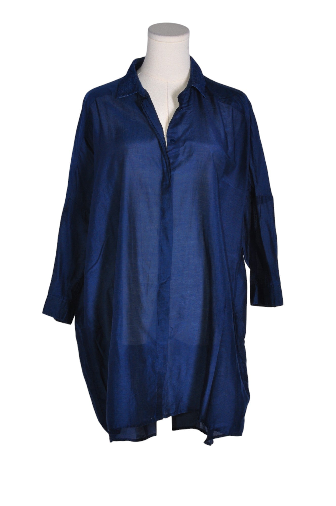 ZARA Women Tunics Regular fit in Blue - M - Velora