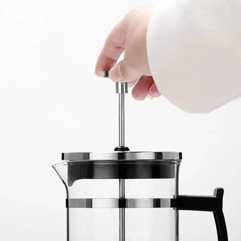 Buy Stainless Steel French Press Espresso Coffee maker machine - Velora