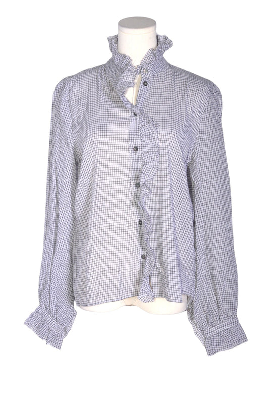 ZARA Women Button Down Tops Regular fit in White - S - Velora