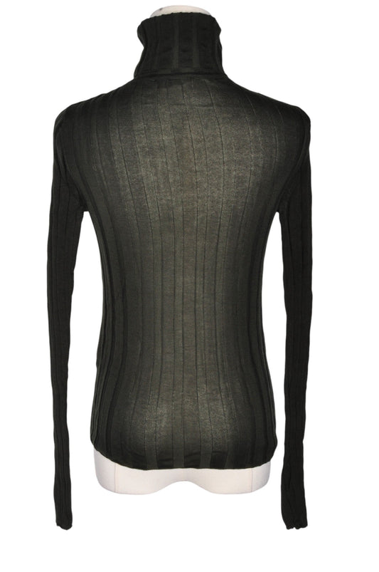 ZARA Women Turtleneck Tops Regular fit in Green - M - Velora