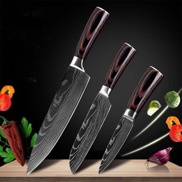Carpenter's Special Set 6-piece Set 8-piece Set Knife Chef Knife Kitchen Knife Cooking - Velora