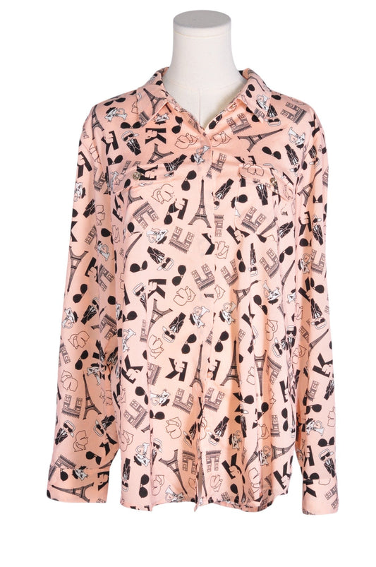 KARL LAGERFELD Women Blouses Regular fit in Pink - L - Velora