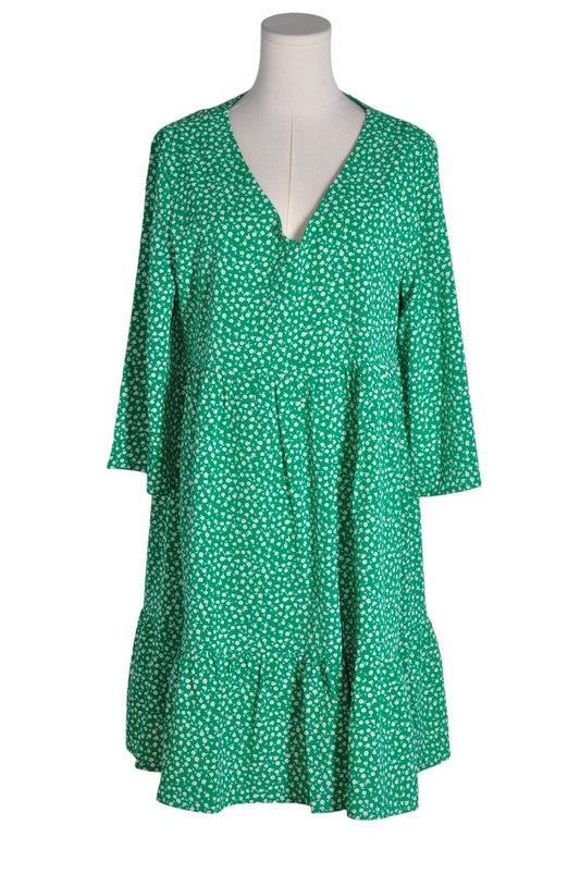 ORB Women A-Line Dresses Regular fit in Green - M - Velora