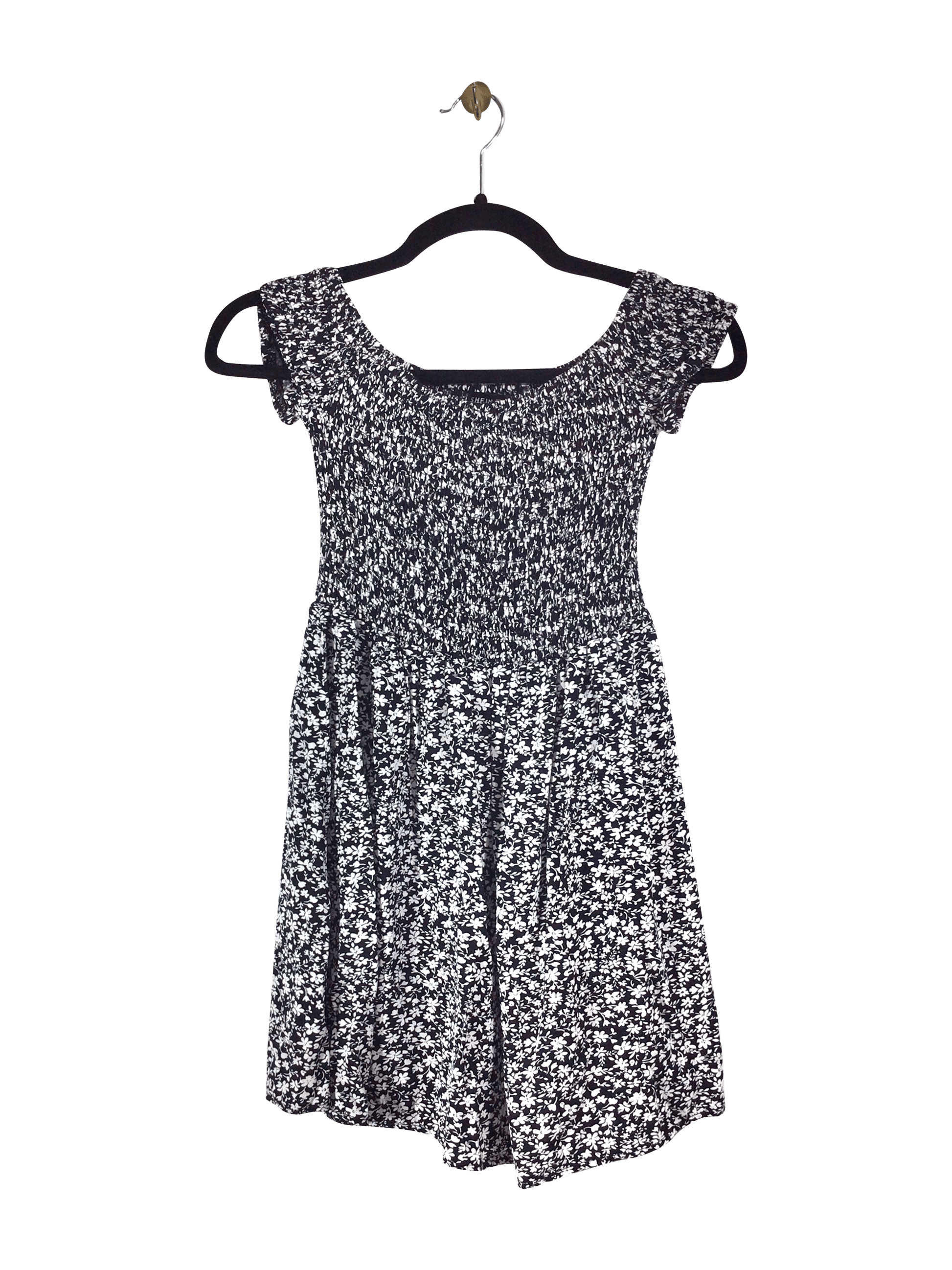 SHEIN Women Shift Dresses Regular fit in Black - S - Velora