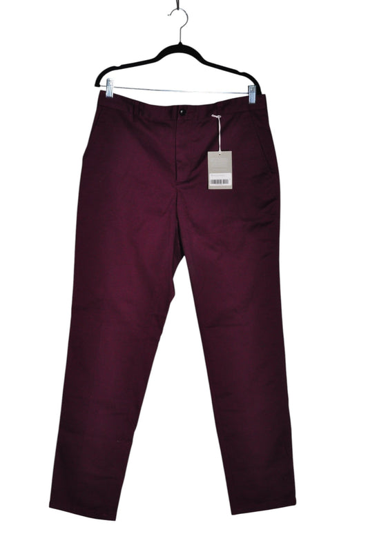 EVERLANE Women Work Pants Regular fit in Purple - 34x32 - Velora