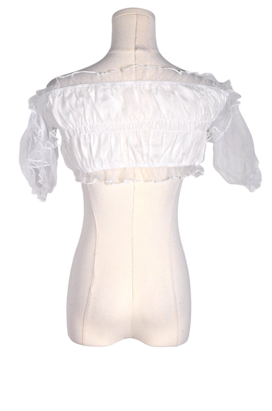 SHEIN Women Crop Tops Regular fit in White - XL Koop