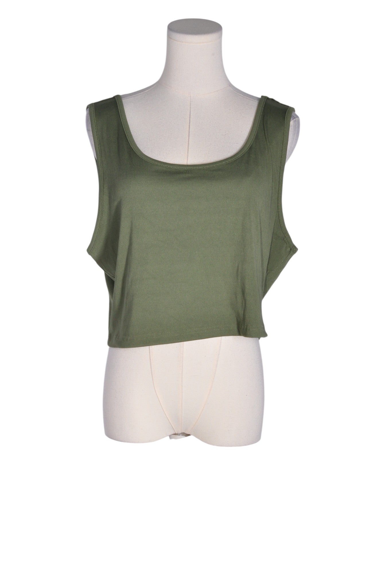 SHEIN Women Crop Tops Regular fit in Green - 3X - Velora
