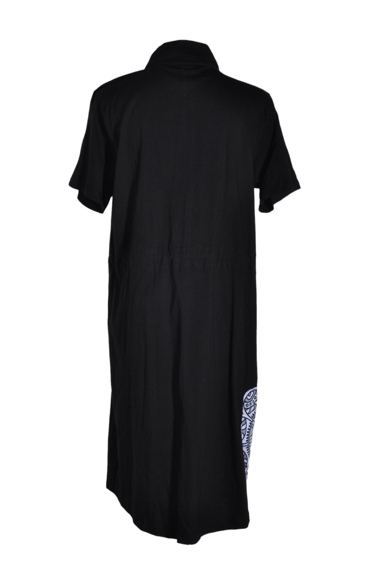 MA PETITE ROBE NOIRE Women Shirt Dresses Regular fit in Black - XXL - Velora