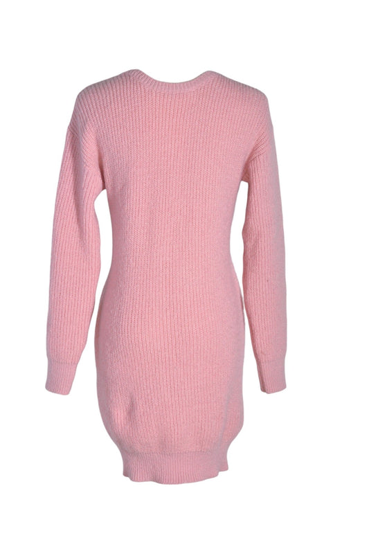 SHEIN Women Midi Dresses Regular fit in Pink - XS - Velora