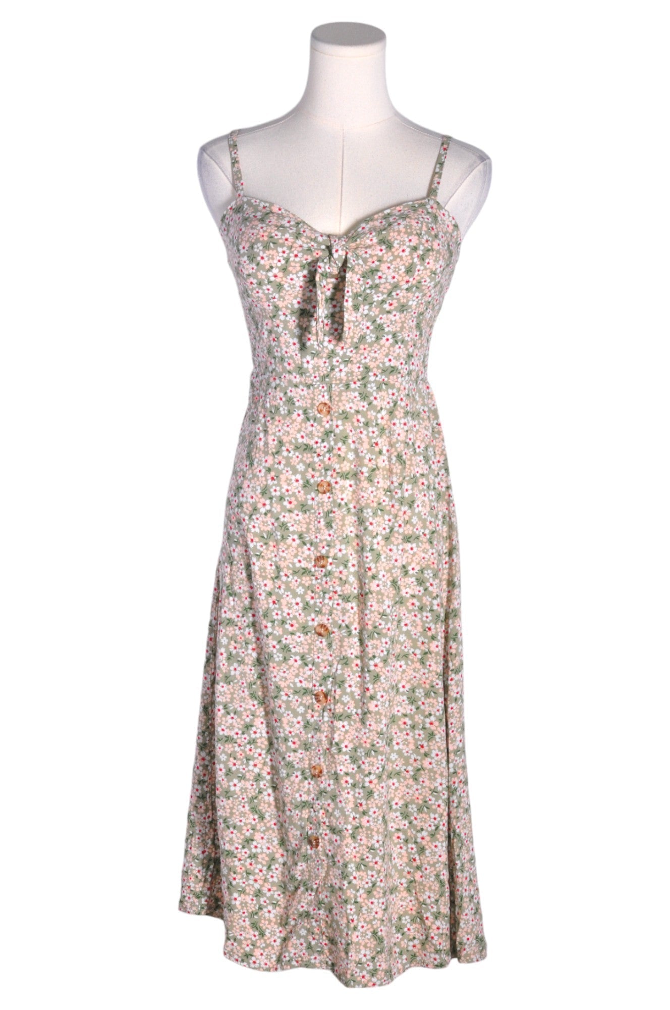 AUD Women Maxi Dresses Regular fit in Green - S - Velora