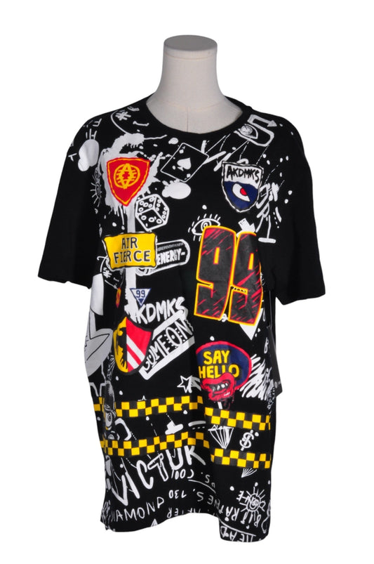 AKADEMIKS Women T-Shirts Regular fit in Black - L - Velora