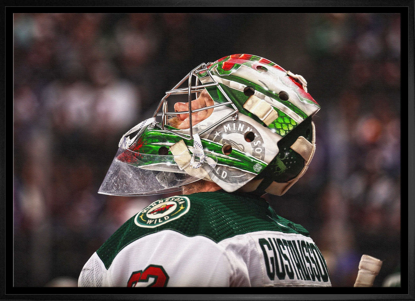 Filip Gustavvson 20x29 Framed Canvas Wild Looking Up-H Frameworth Sports Marketing