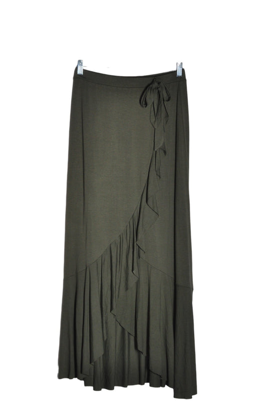ASOS Women Wrap Skirts Regular fit in Green - 10 - Velora