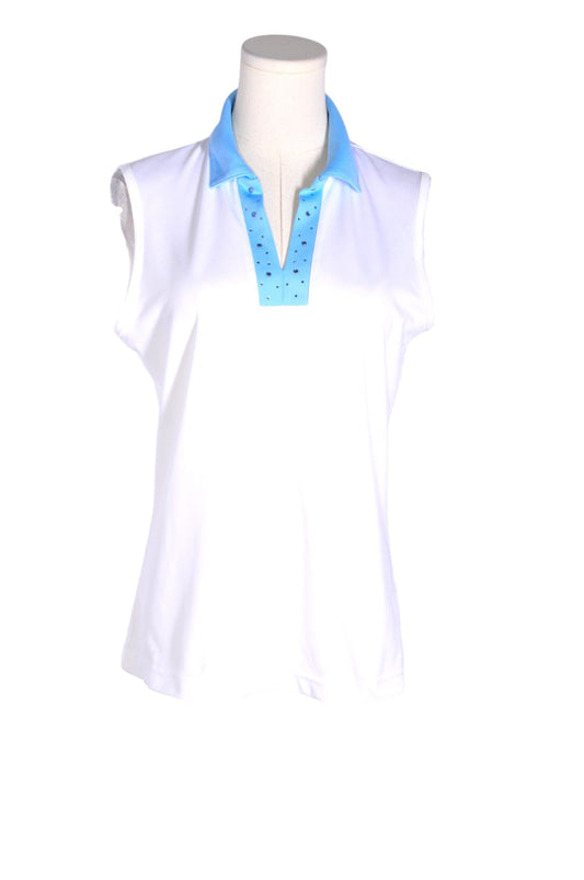 IZOD Women Activewear Tops Regular fit in White - M - Velora