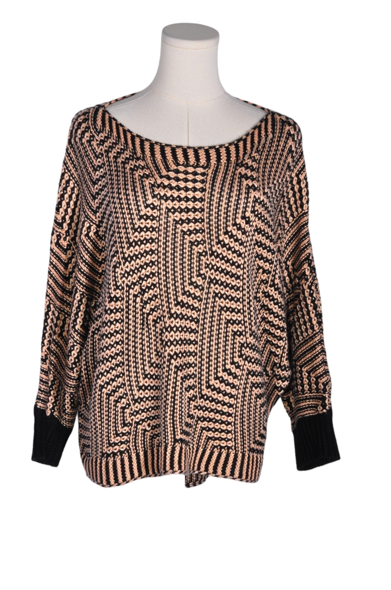 CLEO Women Knit Tops Regular fit in Brown - M - Velora