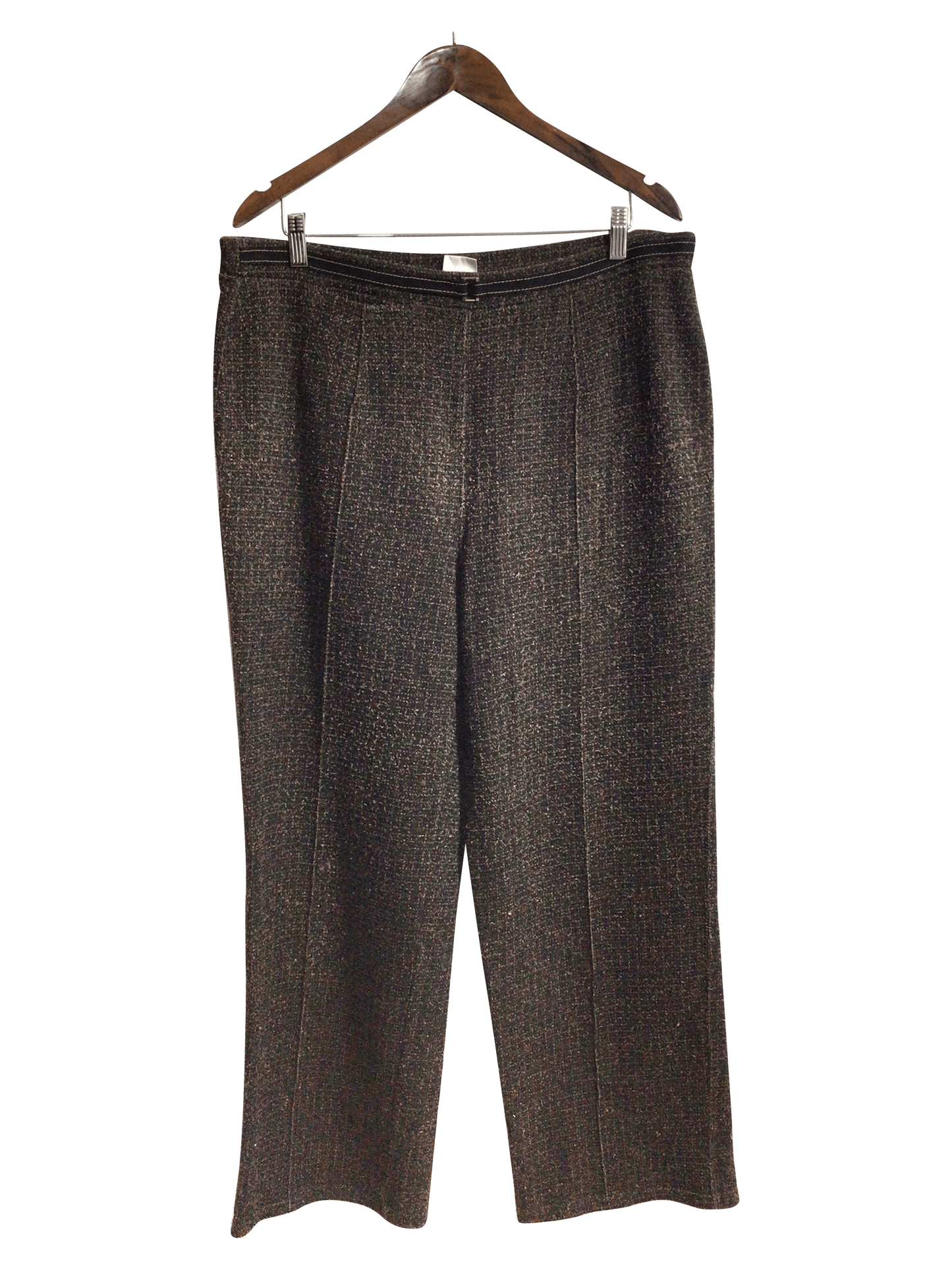 EMMA + JAMES Women Work Pants Regular fit in Brown - XL - Velora
