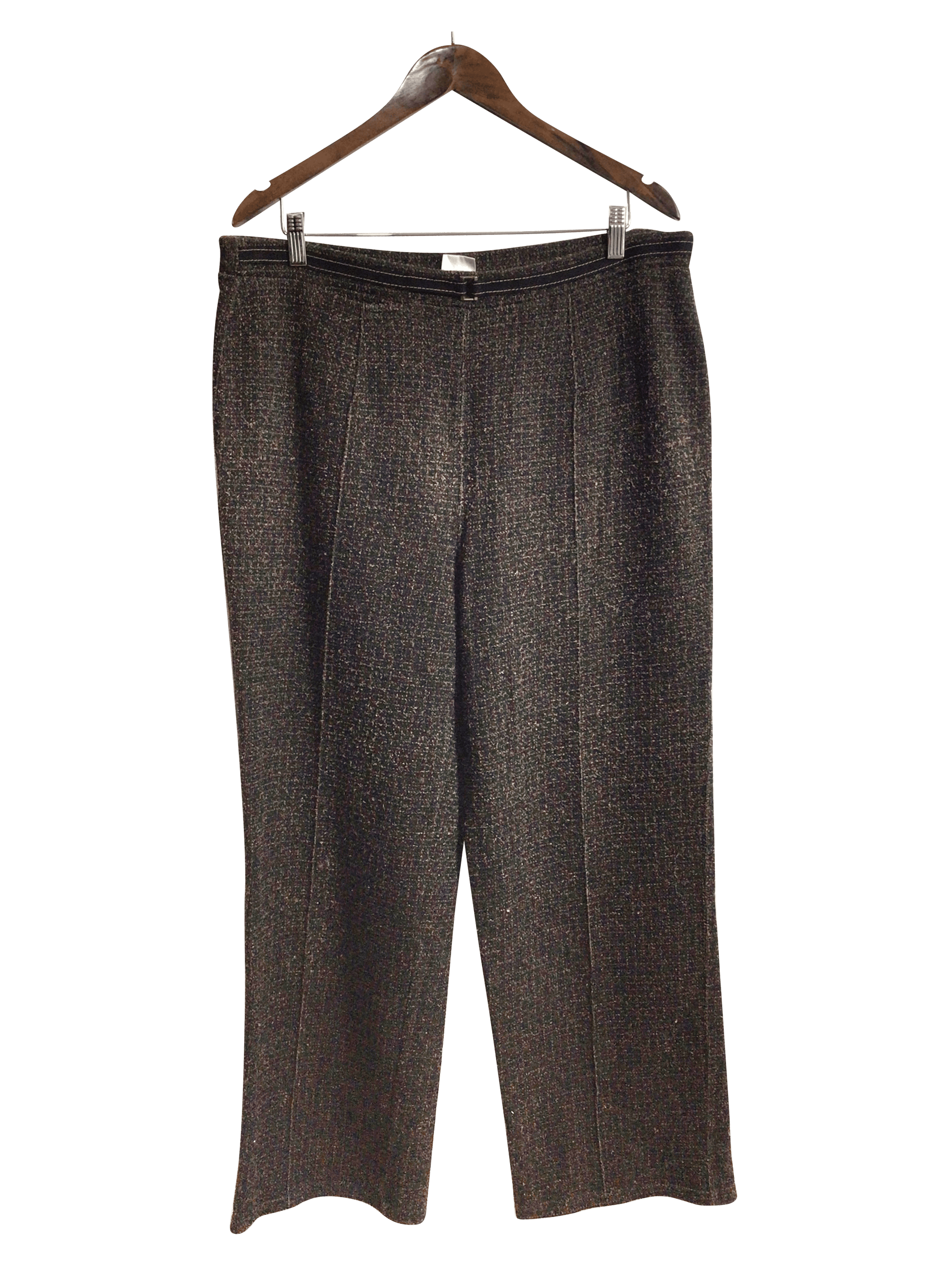 EMMA + JAMES Women Work Pants Regular fit in Brown - XL - Velora