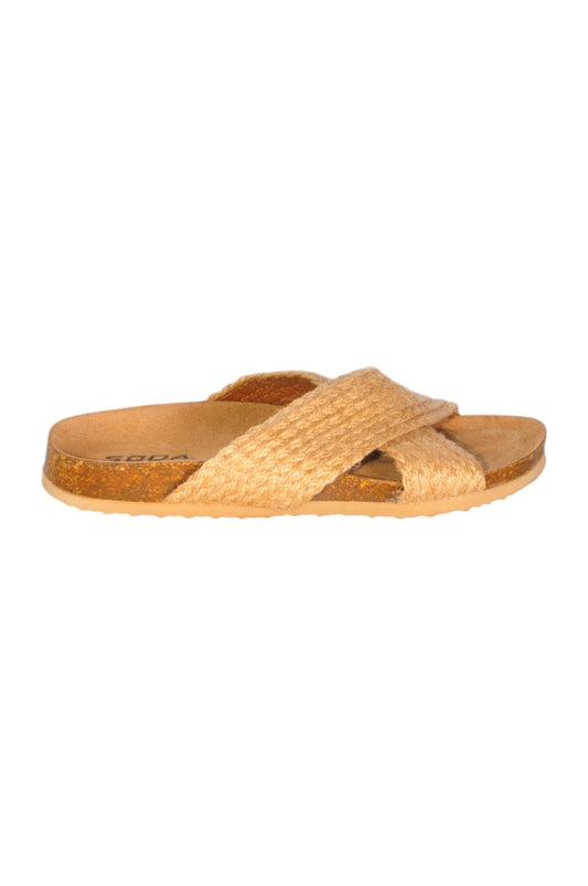 SODA Women Sandals Regular fit in Beige - 38 Koop