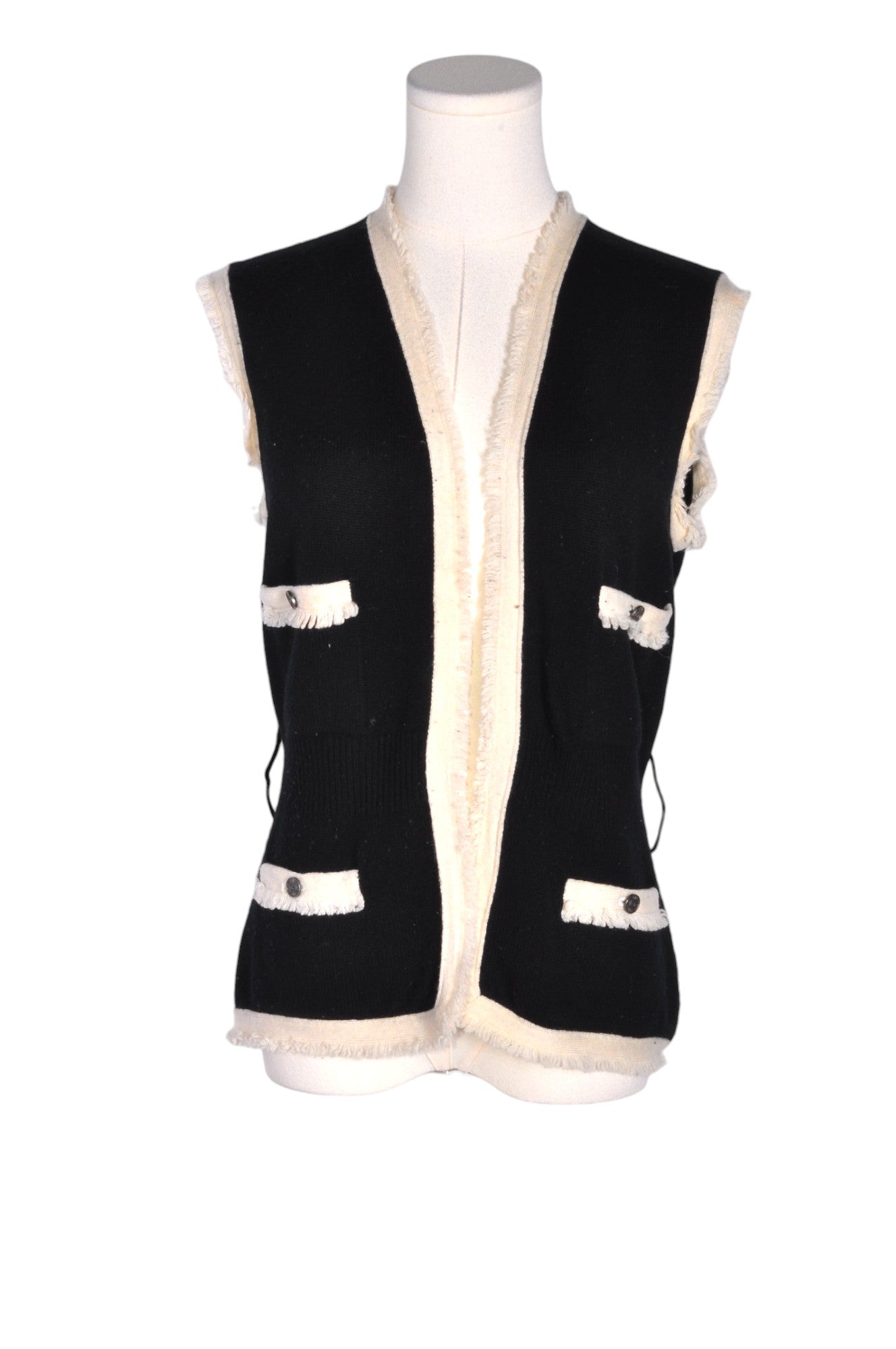 CHANEL Women Vests Regular fit in Black - M Koop