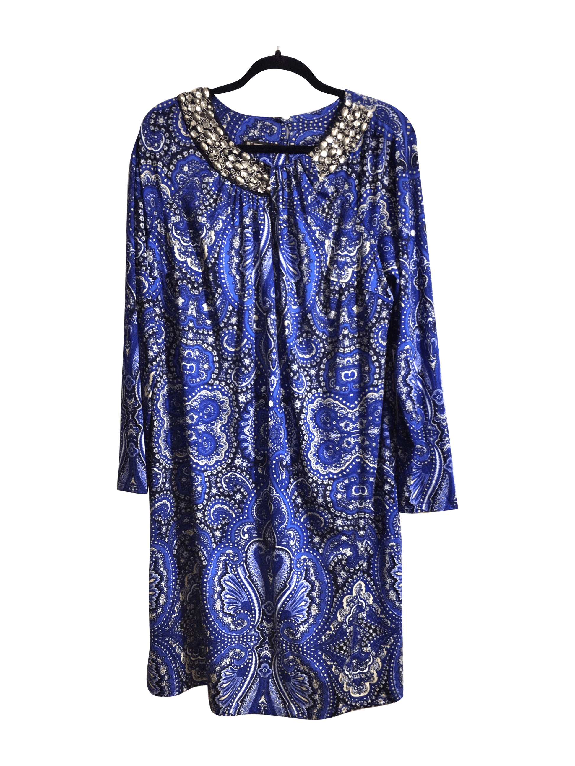 INTERNATIONAL CONCEPTS Women Midi Dresses Regular fit in Blue - L - Velora