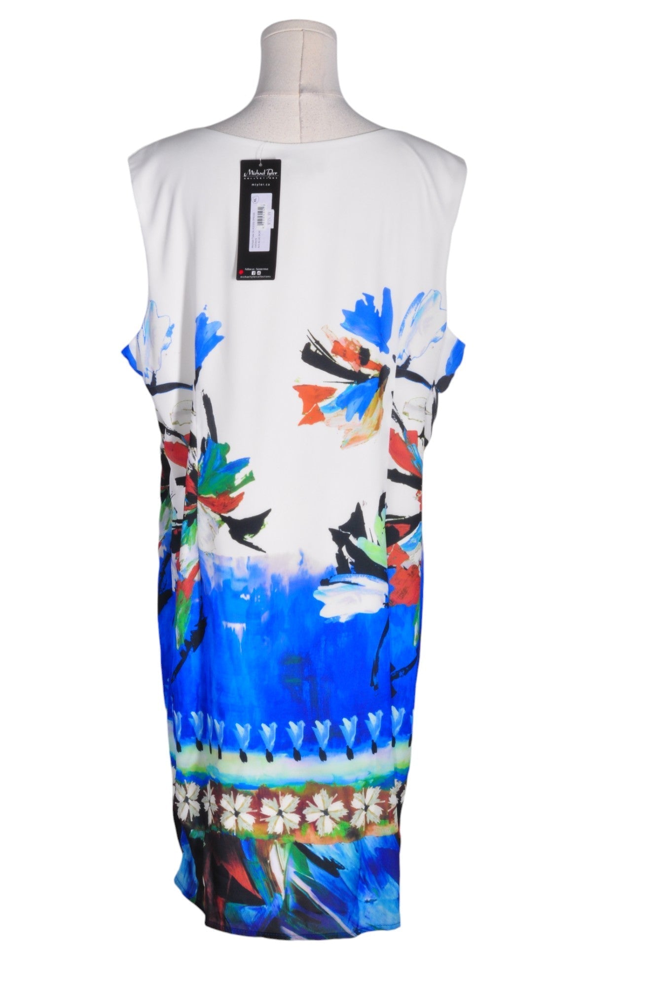 MICHAEL TYLER Women Shift Dresses Regular fit in White - XL - Velora