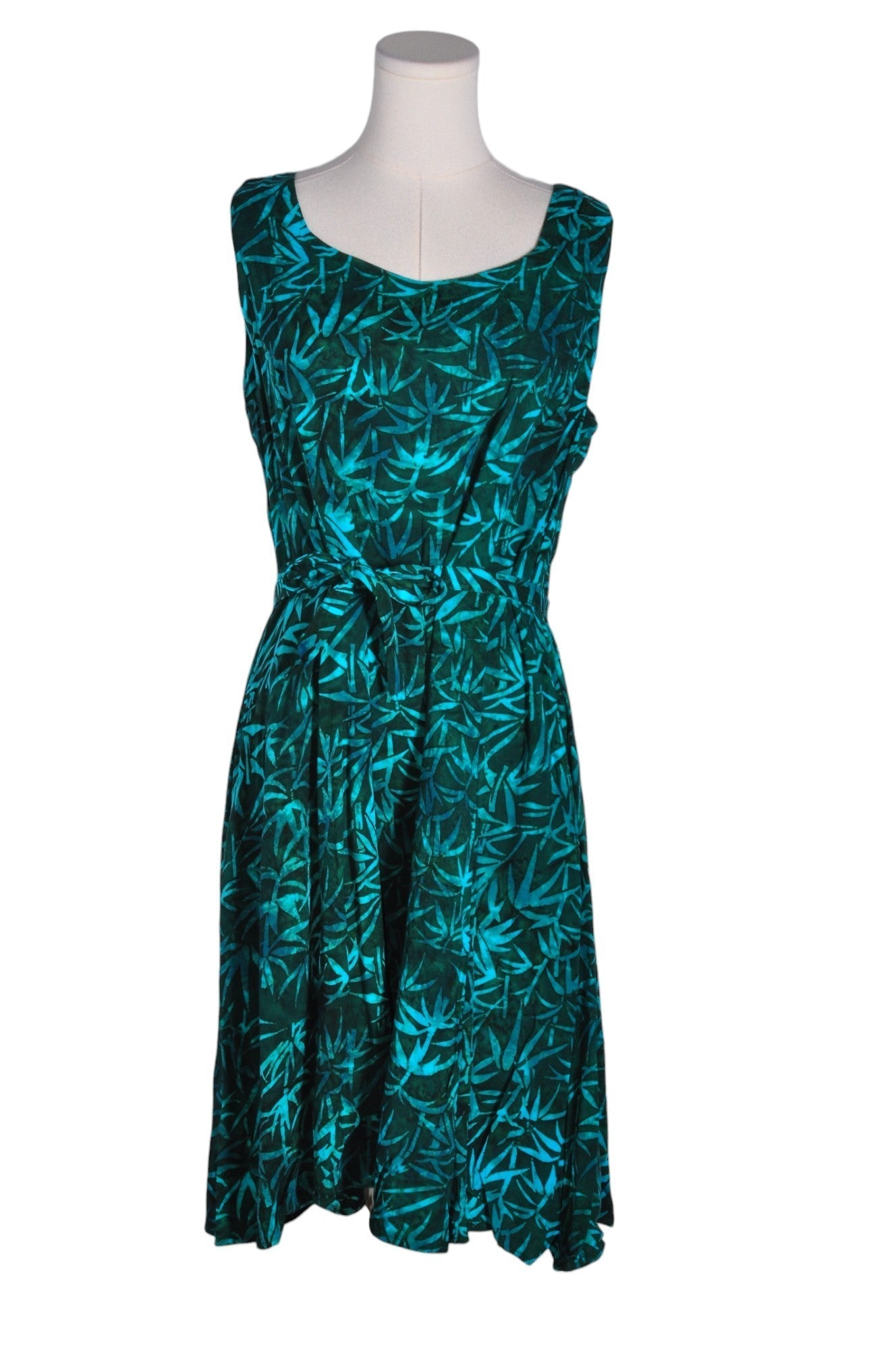 BLUE SKY Women Fit & Flare Dresses Regular fit in Green - M - Velora
