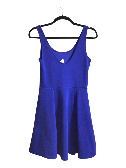 H&M Women Mini Dresses Regular fit in Blue - 8 - Velora