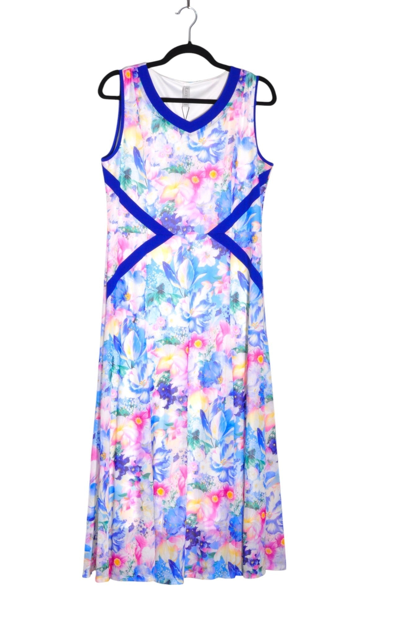 LAVENA Women A-Line Dresses Regular fit in Blue - M - Velora