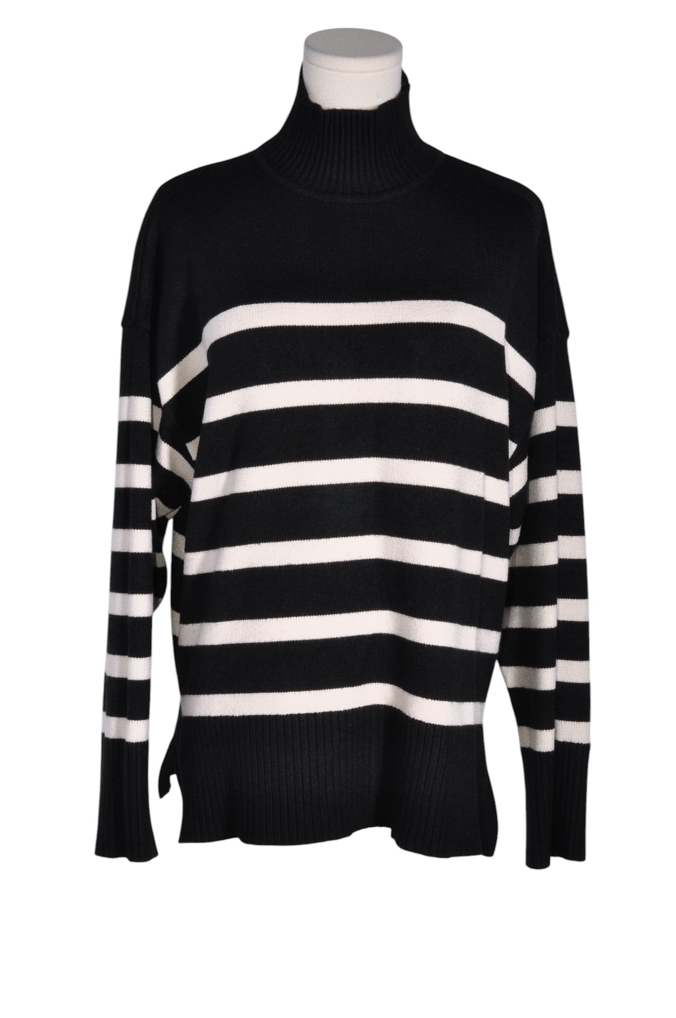 ZARA Women Turtleneck Tops Regular fit in Black - M - Velora