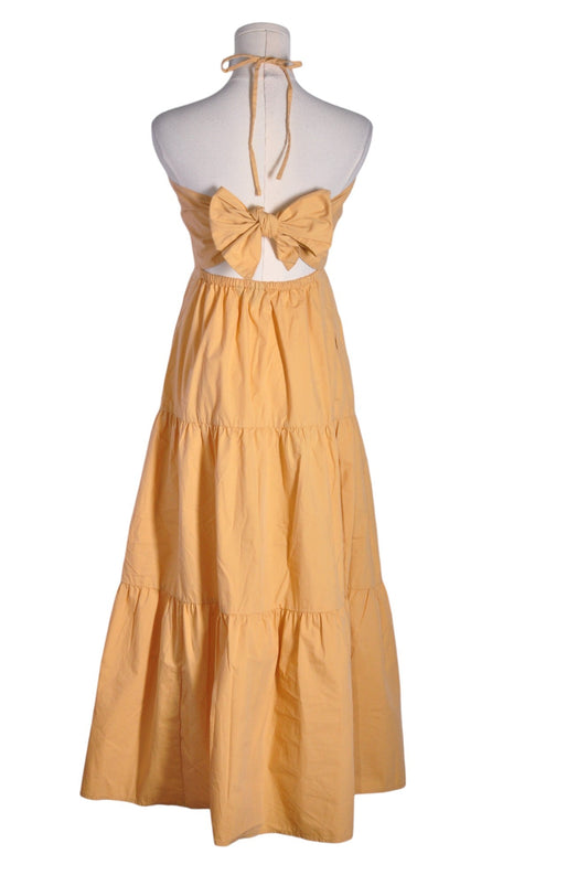 GAP Women Maxi Dresses Regular fit in Beige - 0 - Velora