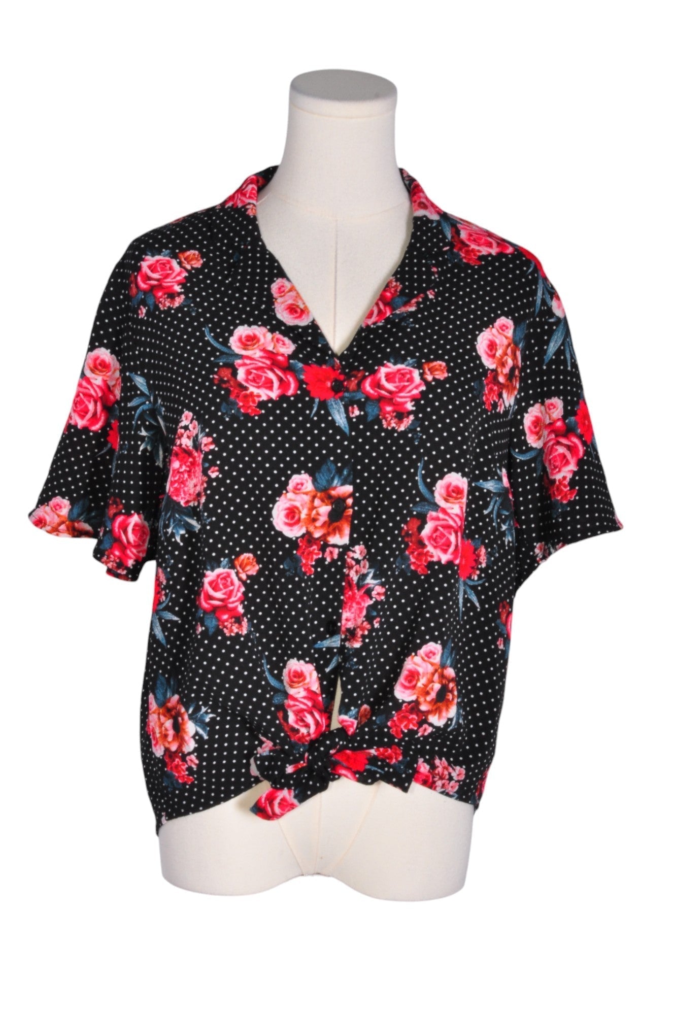 MONTEAU Women Crop Tops Regular fit in Black - L - Velora