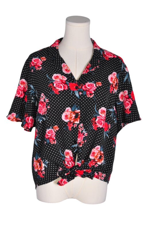 MONTEAU Women Crop Tops Regular fit in Black - L - Velora