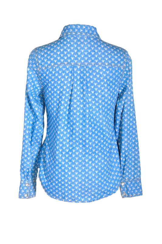 STREETWEAR Women Button Down Tops Regular fit in Blue - S Koop