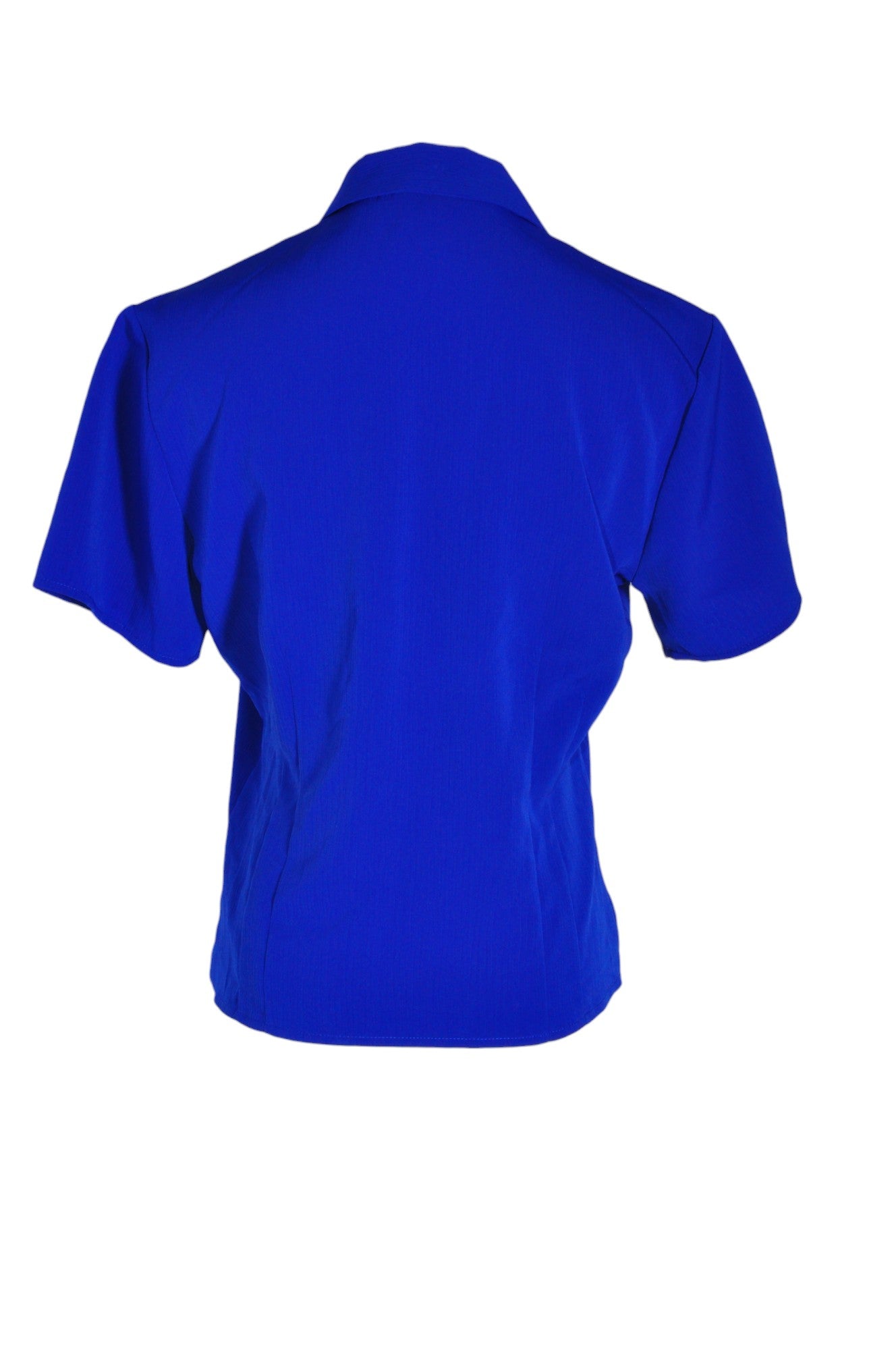 UNBRANDED Women Button Down Tops Regular fit in Blue - S - Velora