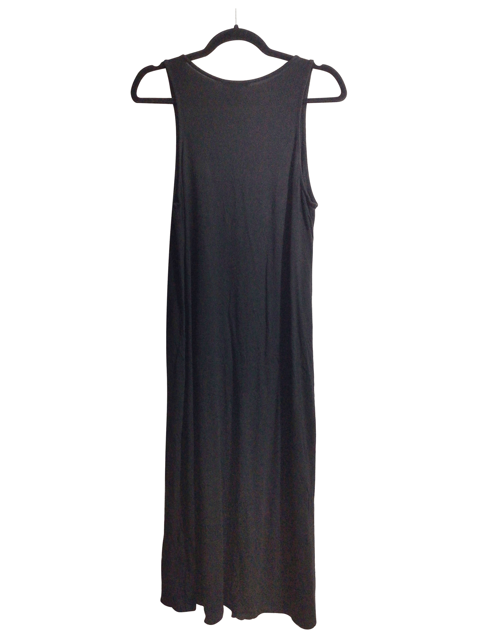 H&M Women Maxi Dresses Regular fit in Black - M - Velora