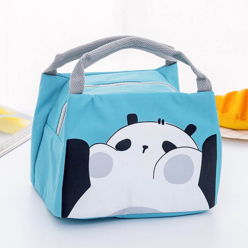 Cute Cartoon Lunch Bag – Insulated for Kids & Students - Velora